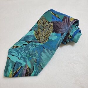 Bugle Boy‎ Vintage Abstract Floral Tie